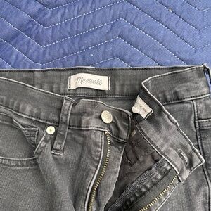 Madewell Charcoal Denim Pants